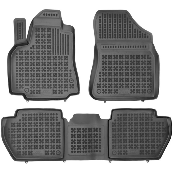 Set Covorase Auto Cauciuc Rezaw Plast Citroen Berlingo 3 Multispace 2008→ RP-D 201212